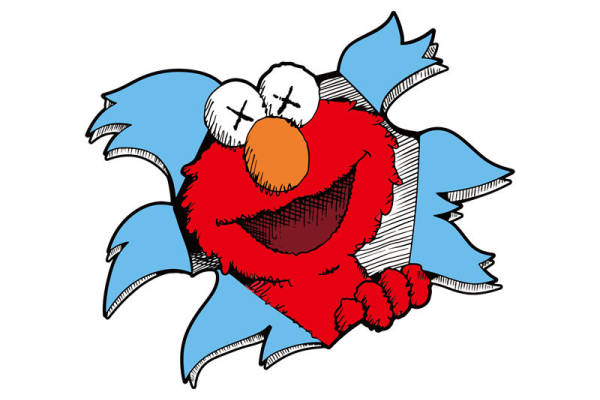 创意卡通裁片印花服装：活力红鸟图案设计