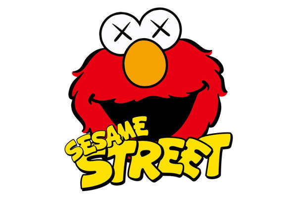 创意芝麻街裁片印花服装，经典卡通角色时尚设计