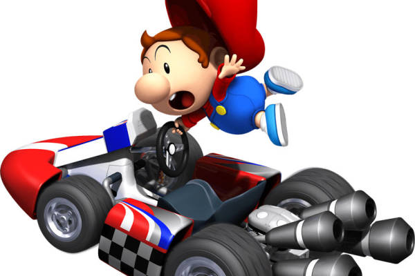 经典卡通赛车裁片印花服装印花设计