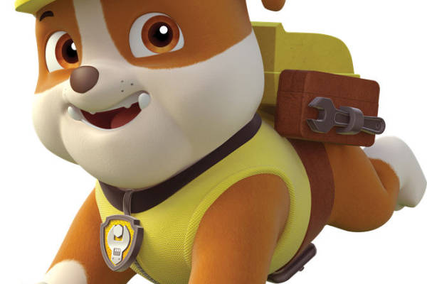 可爱狗狗消防员裁片印花服装印花设计