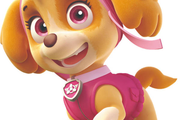 可爱卡通狗狗裁片印花服装，儿童时尚服装印花设计