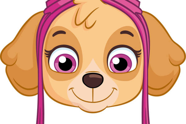 可爱卡通小狗裁片印花服装印花设计