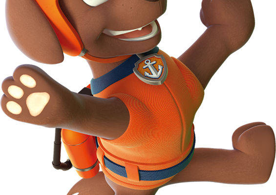 儿童卡通狗狗裁片印花服装印花设计