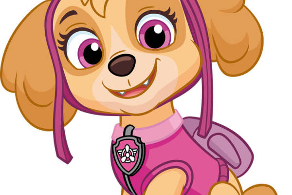 可爱卡通小狗裁片印花服装,时尚儿童服装印花设计