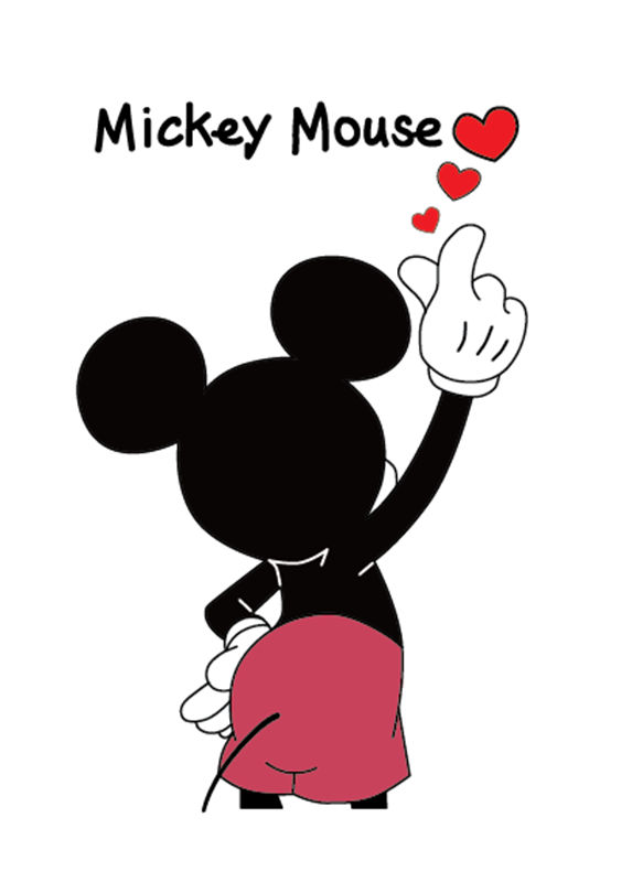 经典米奇裁片印花服装,打造时尚可爱风格