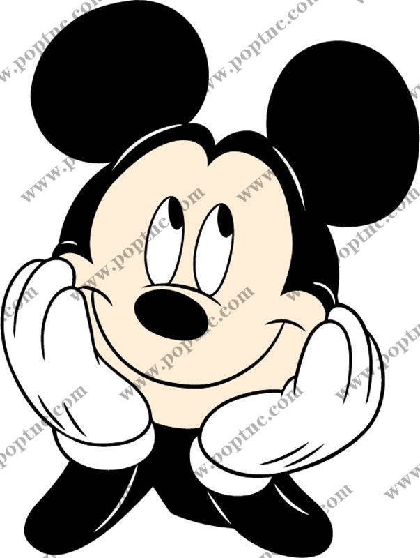 经典米奇老鼠裁片印花服装,打造可爱时尚风格