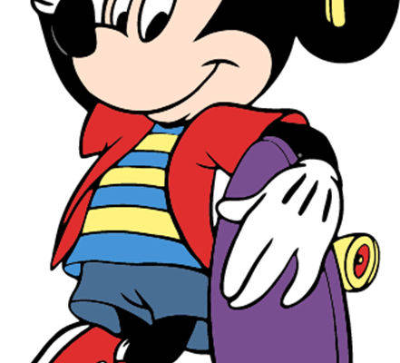 时尚潮流米奇裁片印花服装，打造个性街头风格