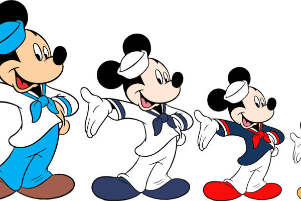 经典卡通角色裁片印花服装，打造独特街头风格