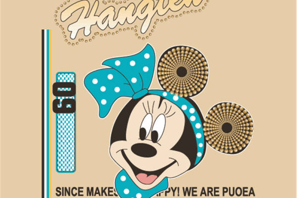 复古米奇裁片印花服装，打造经典迪士尼风格