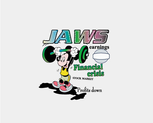 创意裁片印花服装:金融危机主题的趣味设计