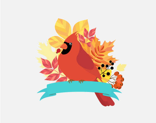 秋季主题裁片印花服装印花设计,完美展现季节魅力