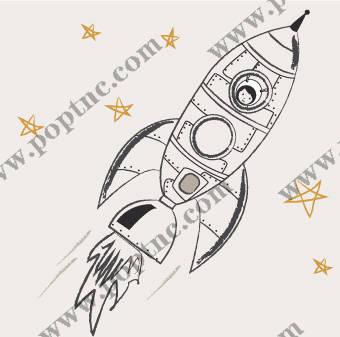 探索宇宙的时尚:太空主题裁片印花服装印花设计