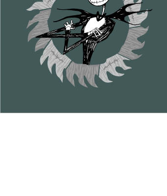 独特骷髅裁片印花服装，展现个性魅力的时尚选择