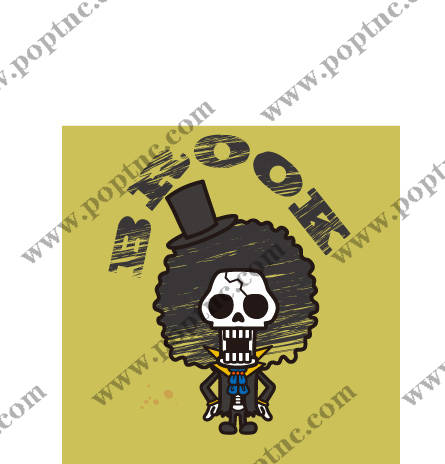 时尚骷髅头裁片印花服装 个性骷髅图案服装印花设计