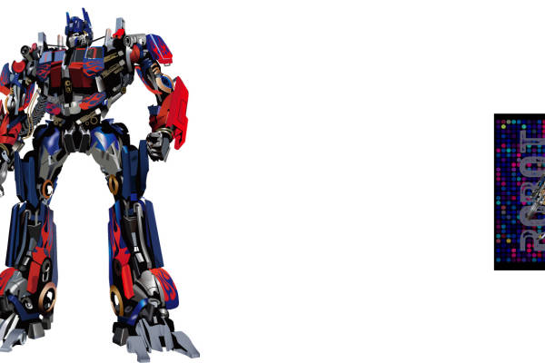 创意机器人裁片印花服装，展现未来科技感的服装印花设计