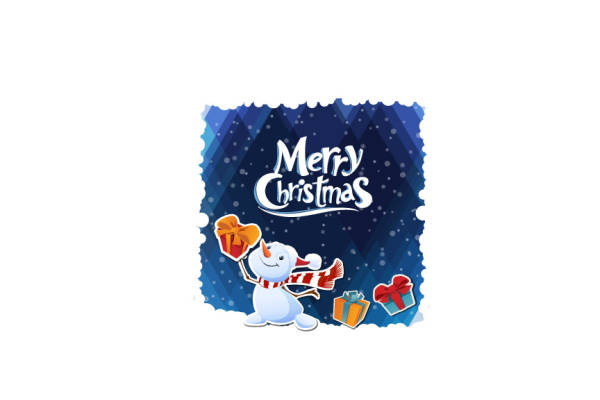 欢乐圣诞雪人裁片印花服装，节日庆典服装印花设计