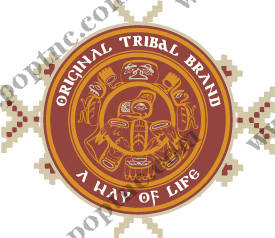 部落风格裁片印花服装:原始部落品牌,生活之道