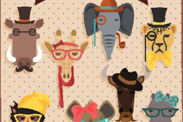 时尚动物裁片印花服装，打造个性潮流风格