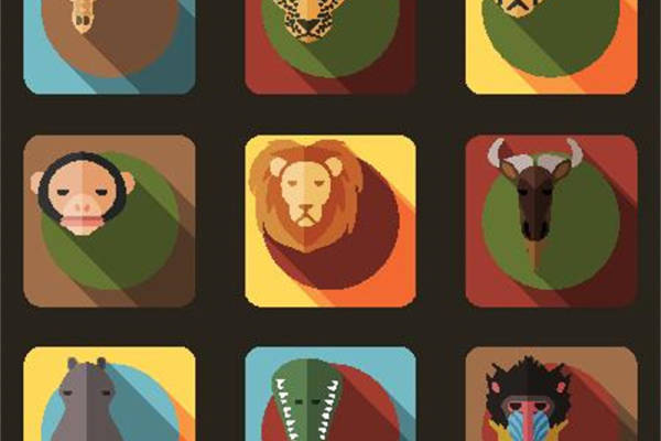 创意动物裁片印花服装，时尚与自然的完美结合