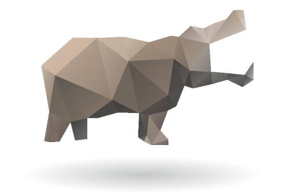 几何风格犀牛裁片印花服装，引领时尚新潮流