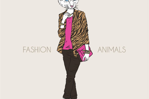 创意动物裁片印花服装，时尚与个性的完美结合