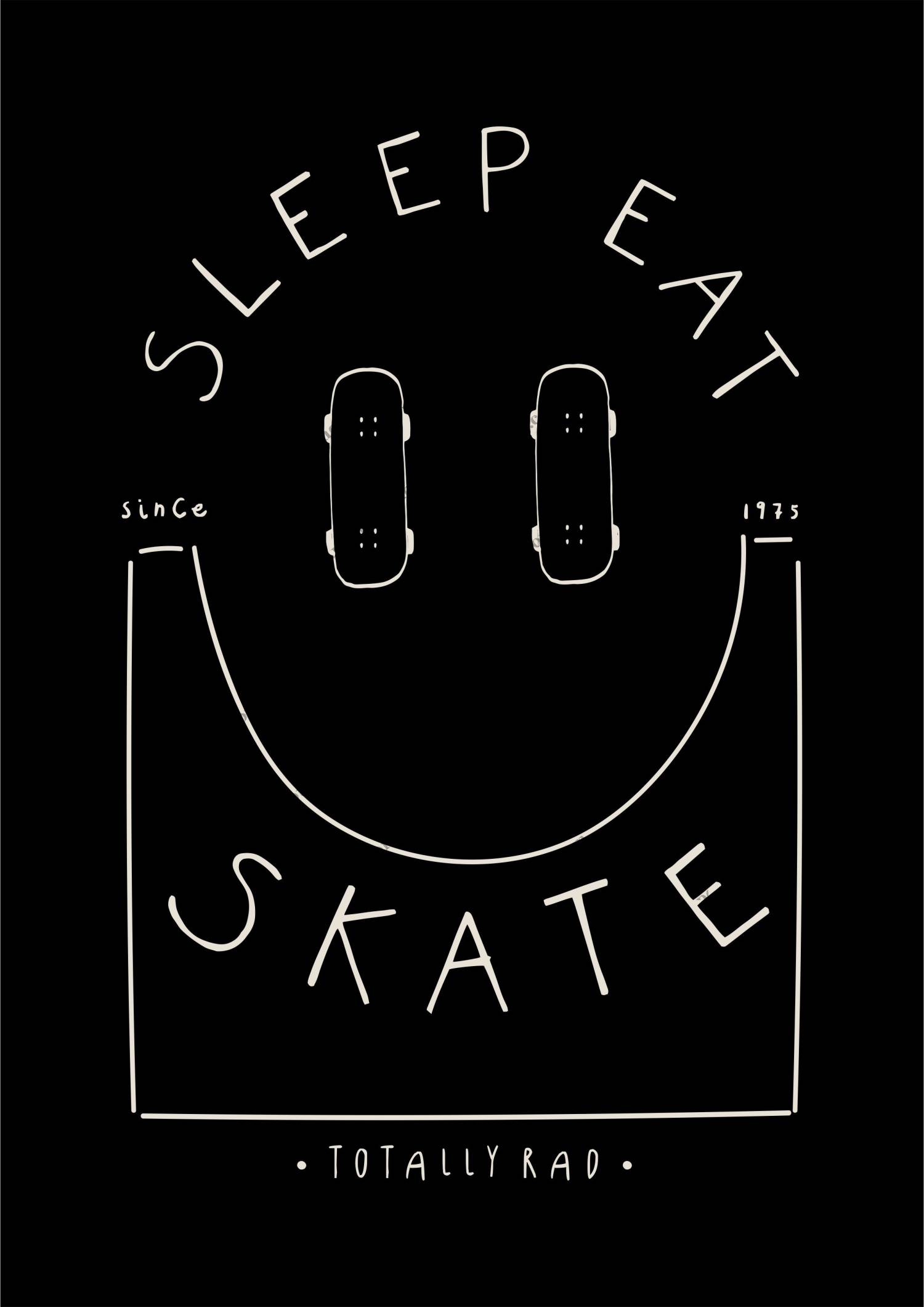 复古滑板裁片印花服装,展现个性街头风格