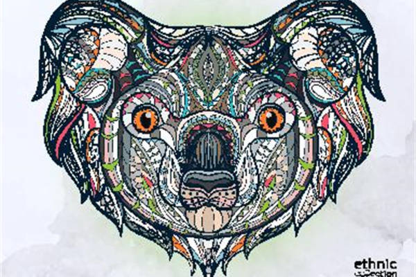 民族风考拉裁片印花服装,独特艺术风格的时尚选择