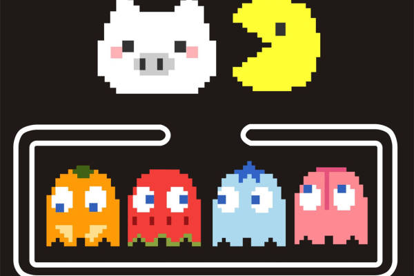 创意像素风格裁片印花服装印花设计,展现个性与时尚