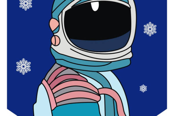 太空探索者主题裁片印花服装印花设计