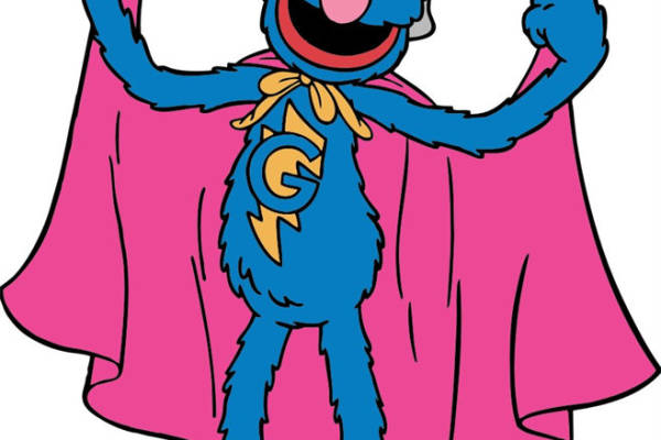 卡通英雄主题裁片印花服装印花设计