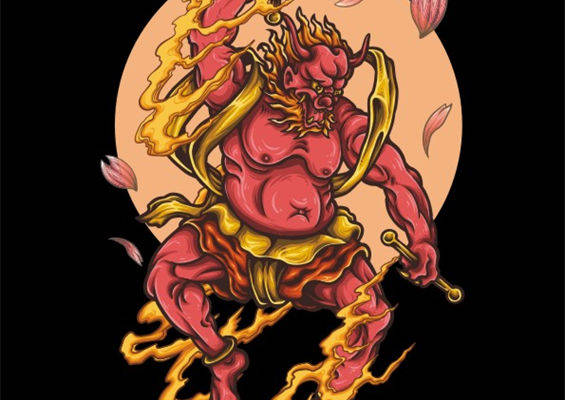 火焰战神裁片印花服装 独特设计引领潮流