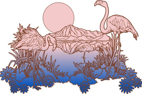 热带风情裁片印花服装,夏日度假必备时尚单品