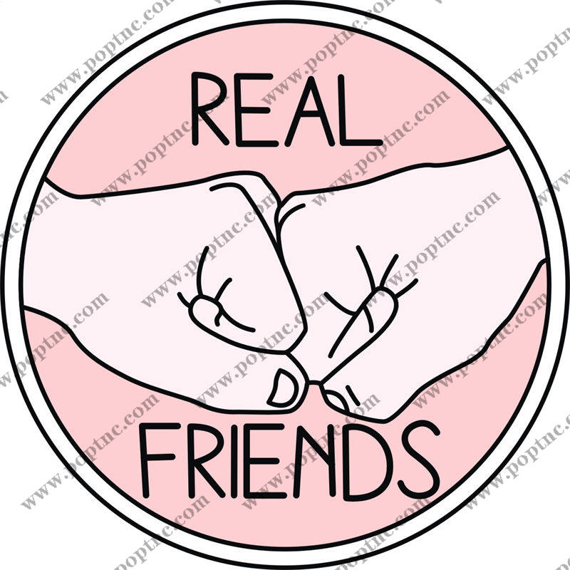 时尚个性服装印花:真挚友谊的裁片印花设计