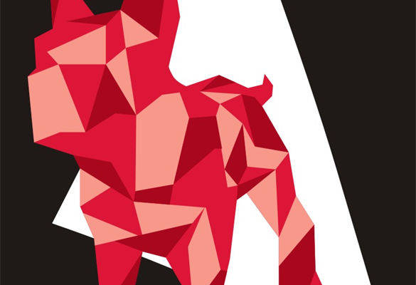 几何风格兔子裁片印花服装，突破束缚的时尚宣言