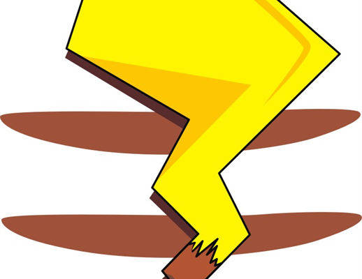 创意闪电裁片印花服装 活力四射的时尚选择