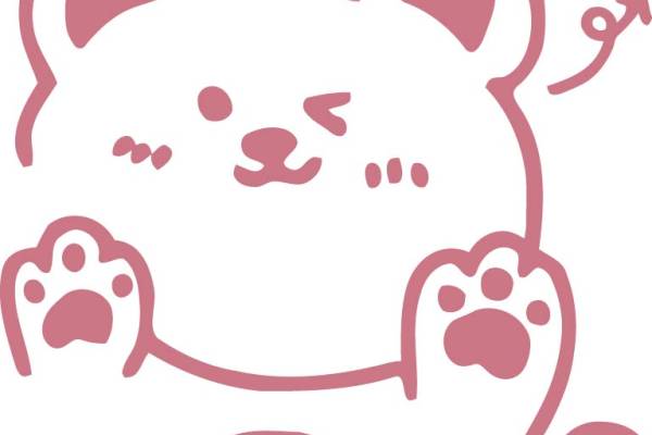 可爱卡通小狗裁片印花服装，萌趣十足适合儿童装