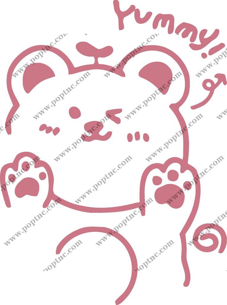 可爱卡通小狗裁片印花服装,萌趣十足适合儿童装