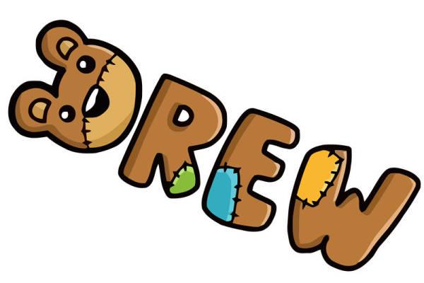 可爱卡通熊裁片印花服装,时尚个性服装印花设计