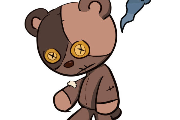 可爱恐怖风格裁片印花服装,独特设计引领潮流