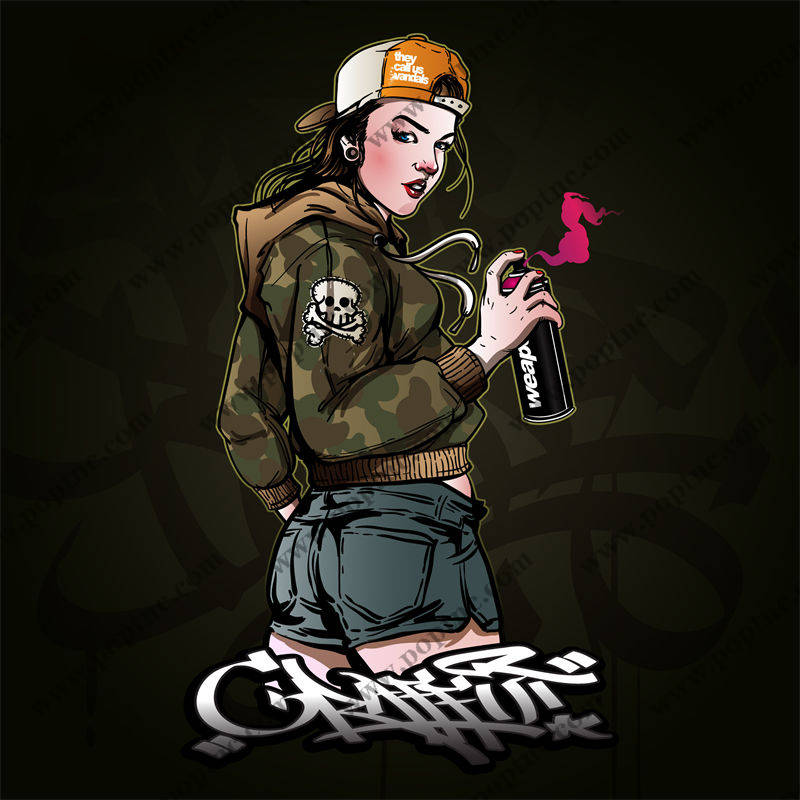 街头风格迷彩裁片印花服装印花设计