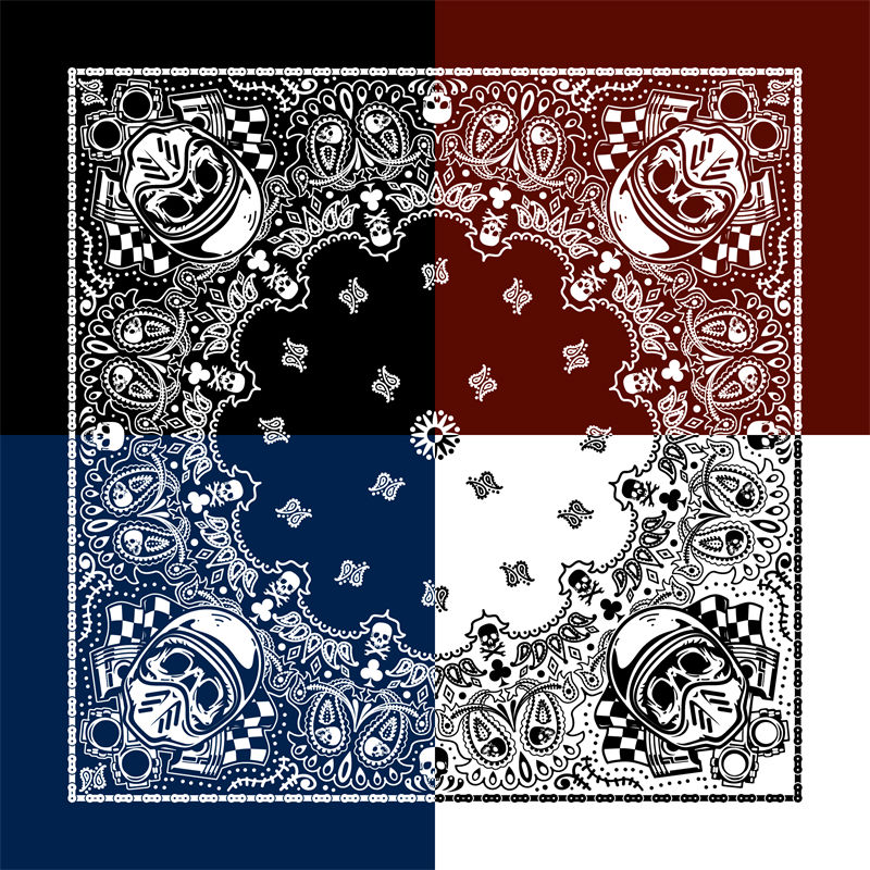 时尚个性裁片印花服装印花图案设计