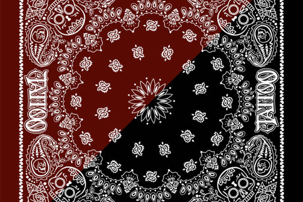 时尚复古风格裁片印花服装印花设计,适合各种场合穿着