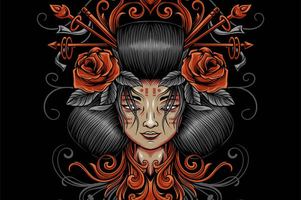 神秘东方风格裁片印花服装，展现独特个性的时尚选择