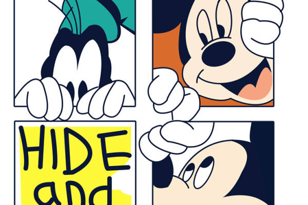 探索经典卡通裁片印花服装：寻找Goofy的趣味游戏