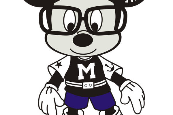 时尚卡通裁片印花服装图案设计，打造个性街头风格