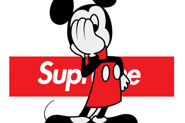 经典米奇裁片印花服装,打造时尚街头风格