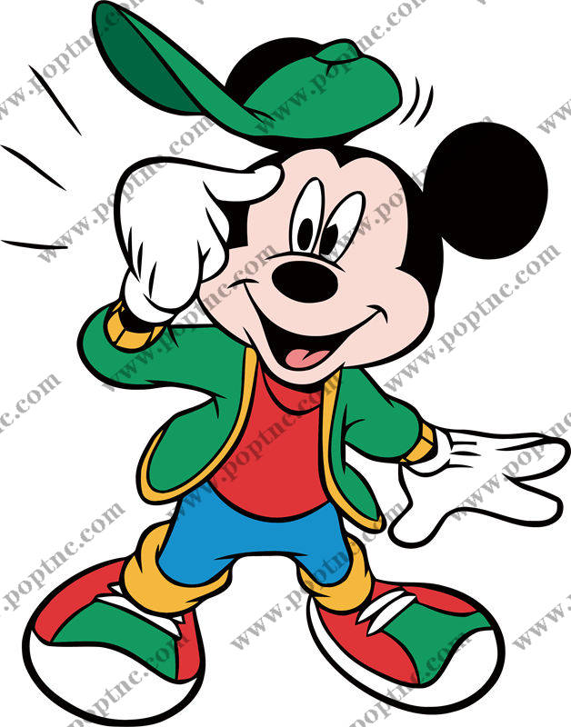 经典卡通角色裁片印花服装印花设计