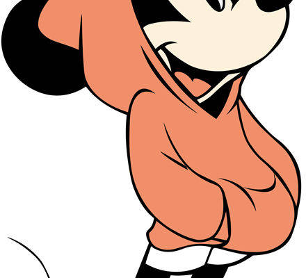 时尚米奇裁片印花服装，打造独特运动风格