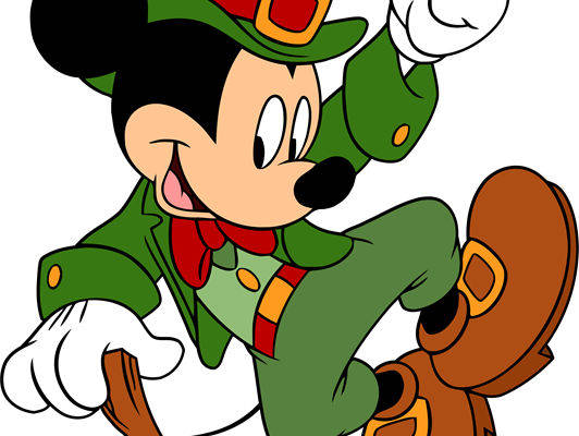 时尚圣帕特里克节主题裁片印花服装印花设计