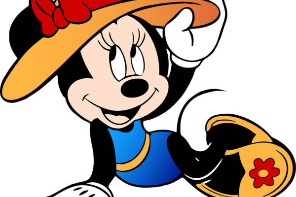 经典米妮裁片印花服装，打造可爱卡通风格